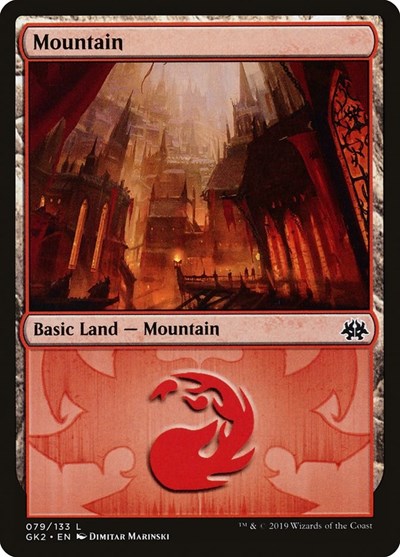 Mountain (79) (Ravnica Allegiance: Guild Kits) Near Mint
