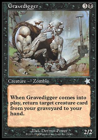 Gravedigger (Starter 1999) Light Play - Nick Nack's Full Frontal Attack