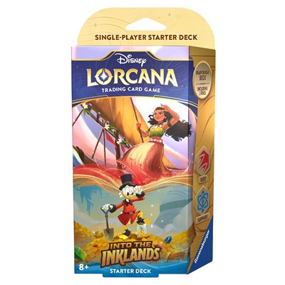 Lorcana: Into the Inklands Starter Deck (Ruby and Sapphire)