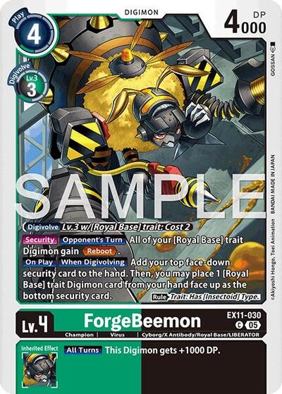 ForgeBeemon (Dawn of Liberator) Near Mint - Nick Nack's Full Frontal Attack