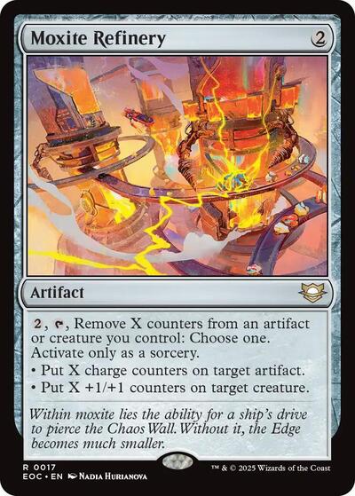 Moxite Refinery (Commander: Edge of Eternities) Near Mint - Nick Nack's Full Frontal Attack