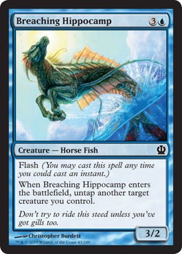 Breaching Hippocamp (Theros) Near Mint - Nick Nack's Full Frontal Attack