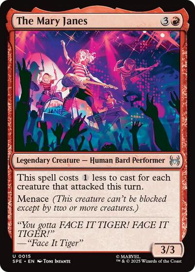 The Mary Janes (Marvel's Spider - Man: Eternal - Legal) Near Mint - Nick Nack's Full Frontal Attack