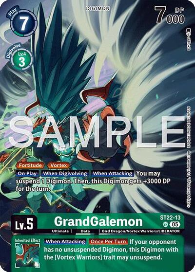 GrandGalemon (Starter Deck 22: Amethyst Mandala Advanced Deck Set) Near Mint Foil
