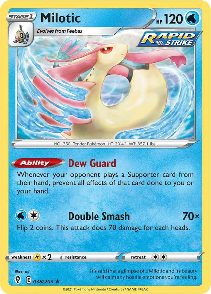 Milotic (038/203) [Espada y escudo: Cielos en evolución] 