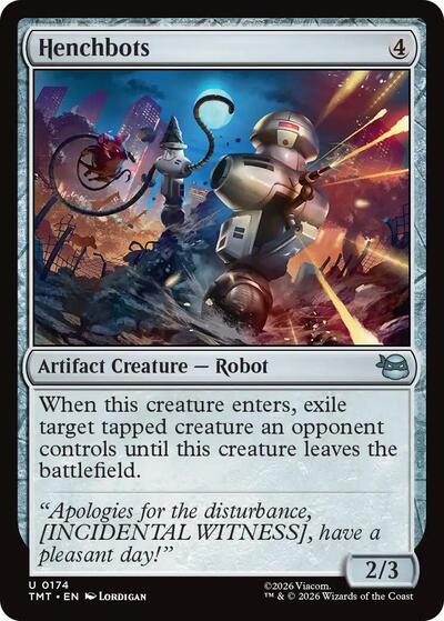 Henchbots (Teenage Mutant Ninja Turtles) Near Mint Foil
