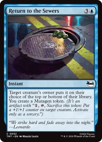 Return to the Sewers (Teenage Mutant Ninja Turtles) Near Mint - Nick Nack's Full Frontal Attack