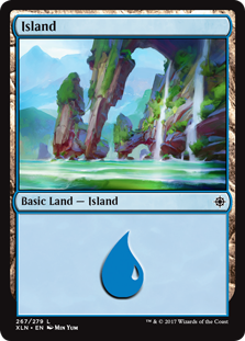 Island (267) (Ixalan) Near Mint - Nick Nack's Full Frontal Attack