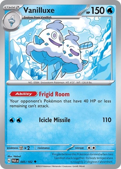 Vanilluxe (Scarlet and Violet: Paradox Rift) Near Mint