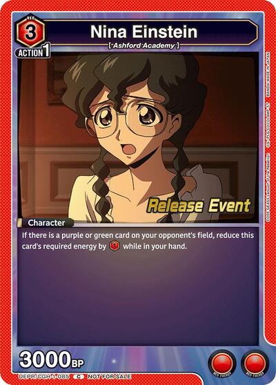 Nina Einstein (Code Geass: Lelouch of the Rebellion Release Event Cards) Near Mint