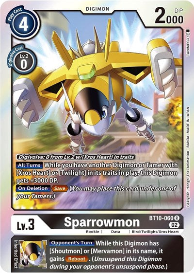 Sparrowmon (Xros Encounter) Near Mint Foil