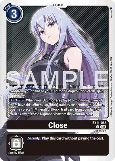 Close (Dawn of Liberator) Near Mint Foil - Nick Nack's Full Frontal Attack