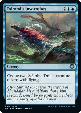 Talrand's Invocation (Magic Game Night: Free-For-All) Near Mint
