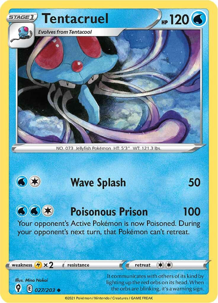 Tentacruel (027/203) [Sword & Shield: Evolving Skies]