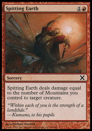 Spitting Earth (10th Edition) Light Play - Nick Nack's Full Frontal Attack