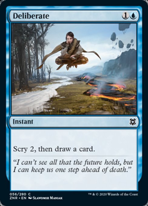 Deliberate (Zendikar Rising) Near Mint - Nick Nack's Full Frontal Attack