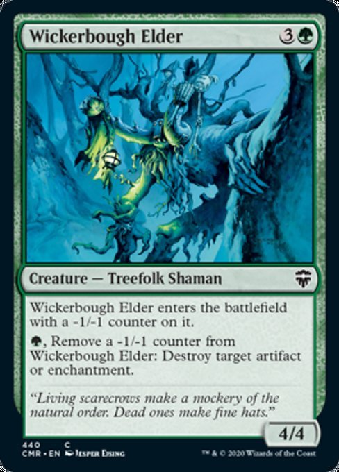 Wickerbough Elder (Commander 2020 Commander Legends) Near Mint - Nick Nack's Full Frontal Attack