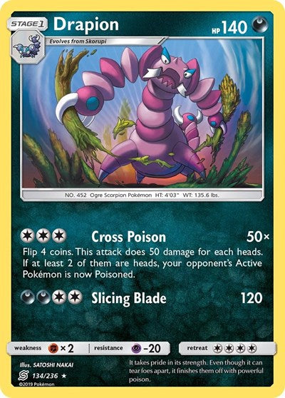 Drapion (SM - Unified Minds) Near Mint