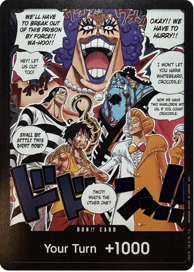 DON!! Card (Alternate Art) (The Time of Battle) Near Mint