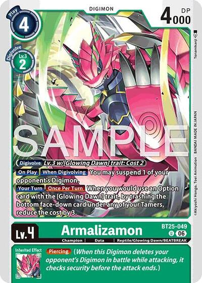 Armalizamon (Dual Revolution Booster) Near Mint