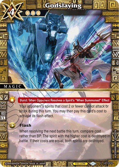 Godslaying (Lore Set 01: Ancient Heroes) Near Mint Holofoil - Nick Nack's Full Frontal Attack