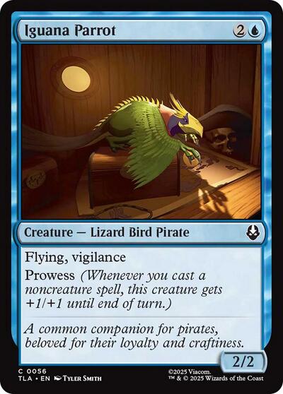 Iguana Parrot (Avatar: The Last Airbender) Near Mint Foil