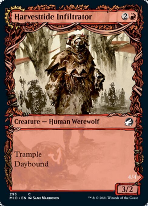Harvesttide Infiltrator / Harvesttide Assailant (Showcase) (Innistrad: Midnight Hunt) Near Mint - Nick Nack's Full Frontal Attack