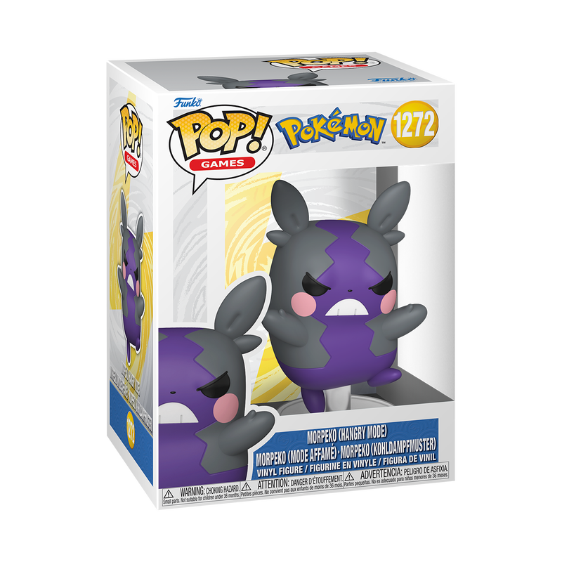 Official boxed Funko Pop! Morpeko Hangry Mode #1272