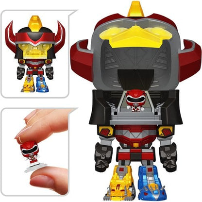 Funko Pop! Bitty Bot Mighty Morphin Power Rangers Megazord with Red Ranger Vinyl Figure