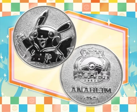 Pokemon 2025 World Championships Coin