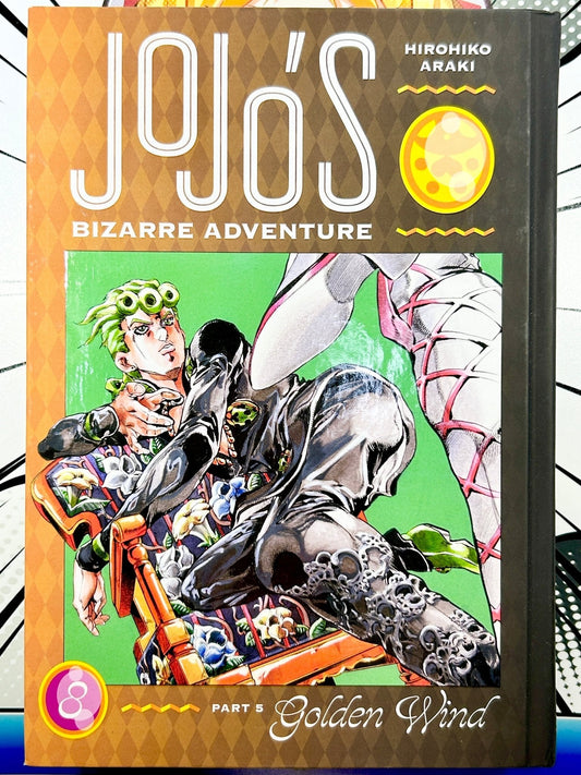 Jojo's Bizarre Adventure Part 5 Golden Wand Vol 8 - Nick Nack's Full Frontal Attack