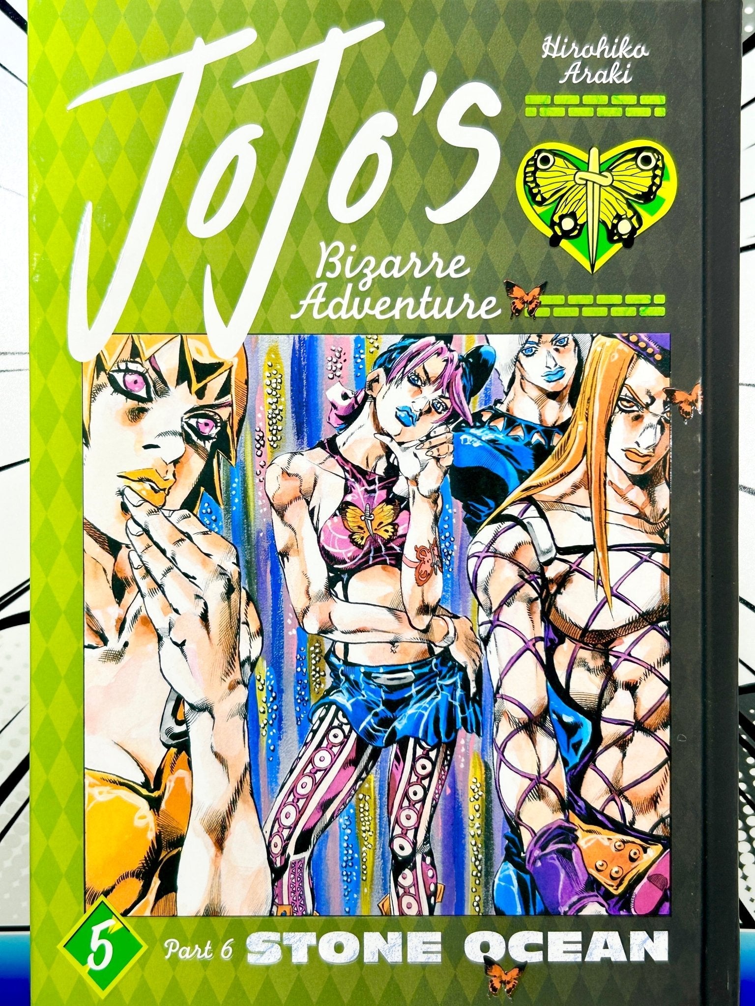 Jojo's Bizarre Adventure Part 6 Vol 5 Hardcover - Nick Nack's Full Frontal Attack