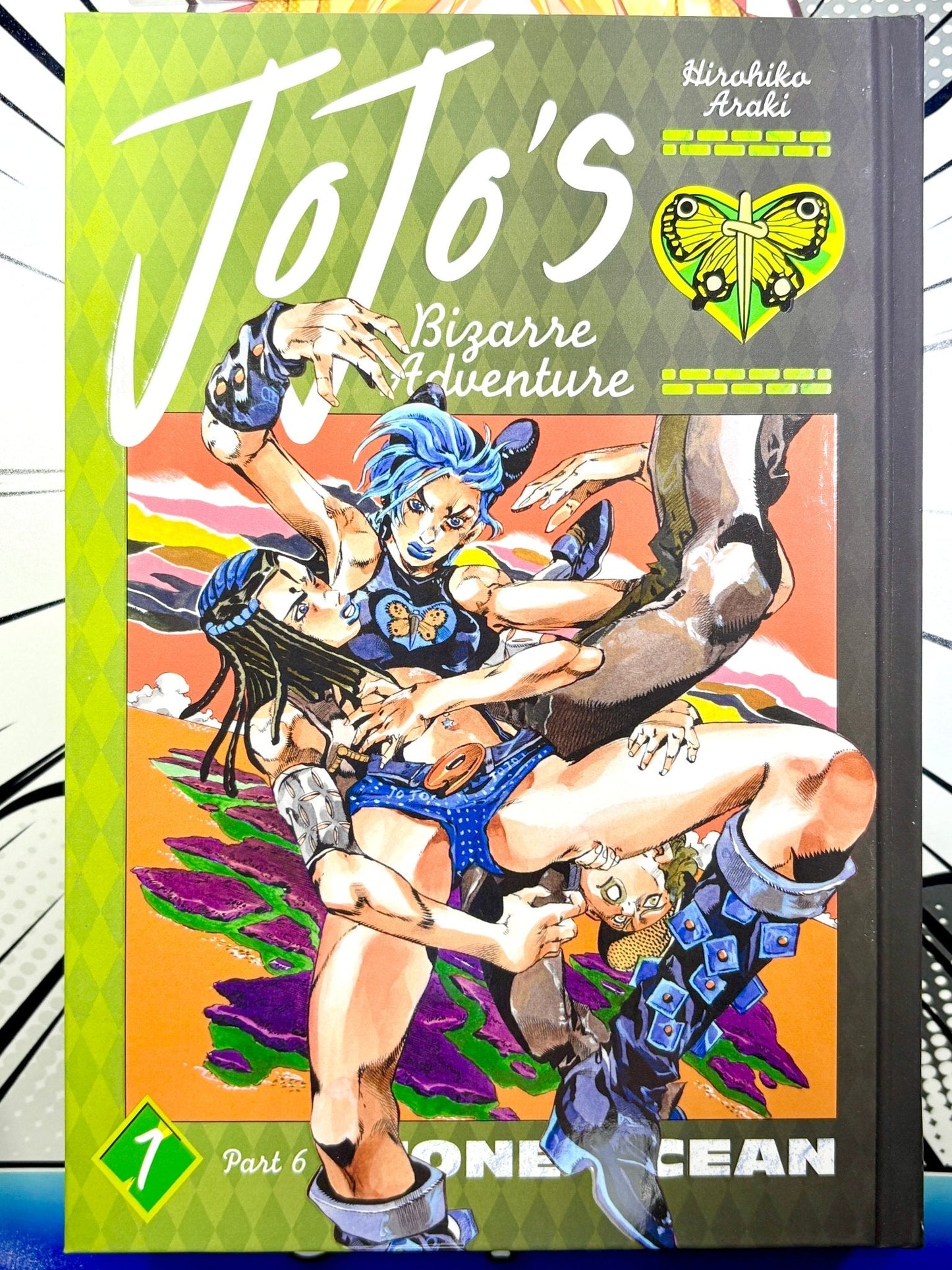 Jojo's Bizarre Adventure Part 6 Vol 7 Hardcover - Nick Nack's Full Frontal Attack