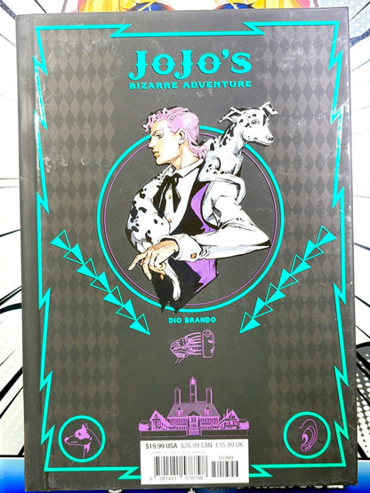 Jojo's Bizarre Adventure Vol 1 Part 1 Phantom Blood Hardcover - Nick Nack's Full Frontal Attack