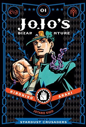 Jojo's Bizarre Adventure Vol 1 Part 3 Stardust Crusaders Hardcover - Nick Nack's Full Frontal Attack