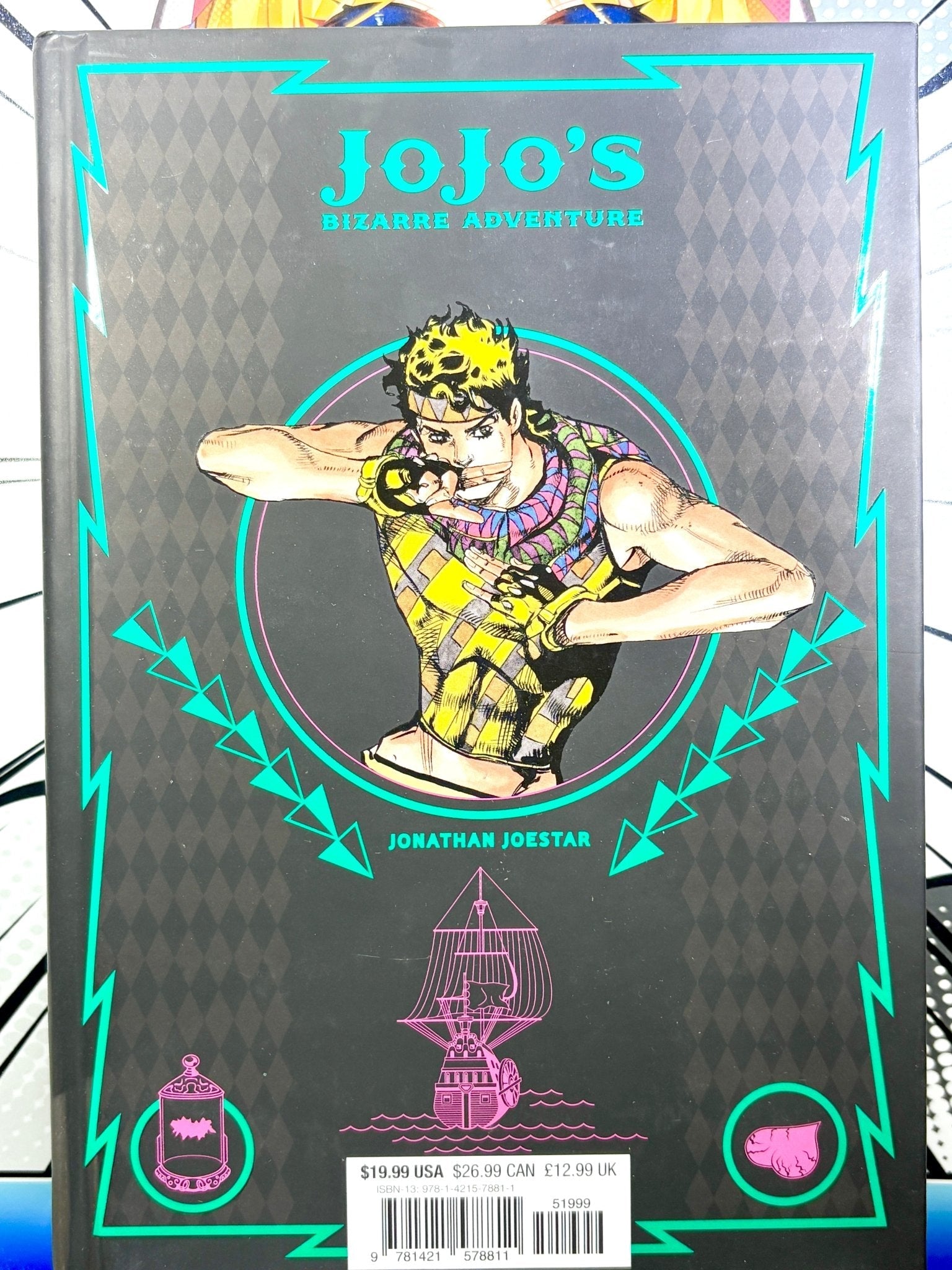 Jojo's Bizarre Adventure Vol 3 Part 1 Phantom Blood Hardcover - Nick Nack's Full Frontal Attack
