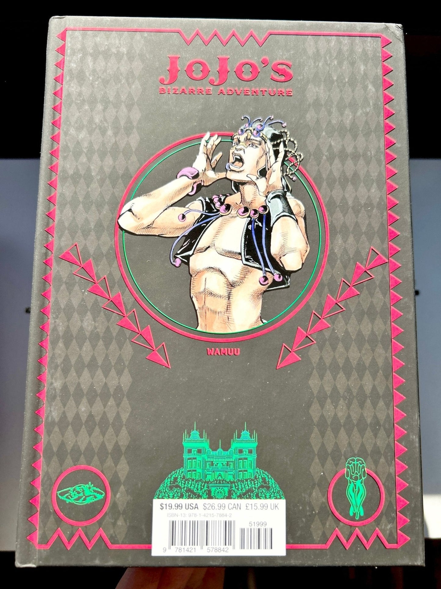 Jojo's Bizarre Adventure Vol 3 Part 2 Battle Tendency Hardcover - Nick Nack's Full Frontal Attack
