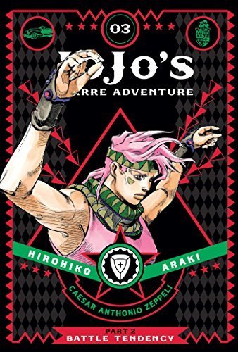 Jojo's Bizarre Adventure Vol 3 Part 2 Battle Tendency Hardcover - Nick Nack's Full Frontal Attack
