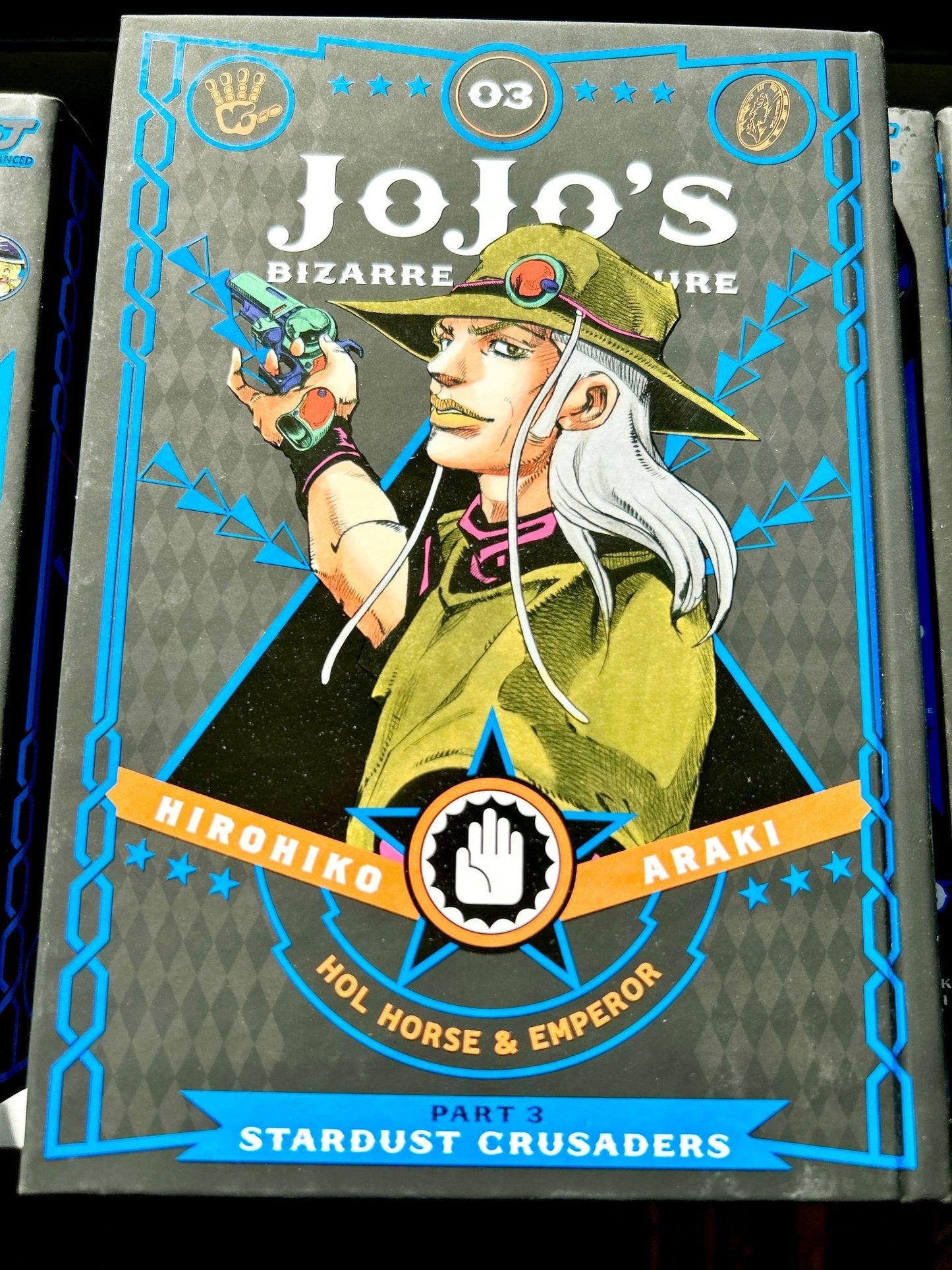 Jojo's Bizarre Adventure Vol 3 Part 3 Stardust Crusaders Hardcover - Nick Nack's Full Frontal Attack