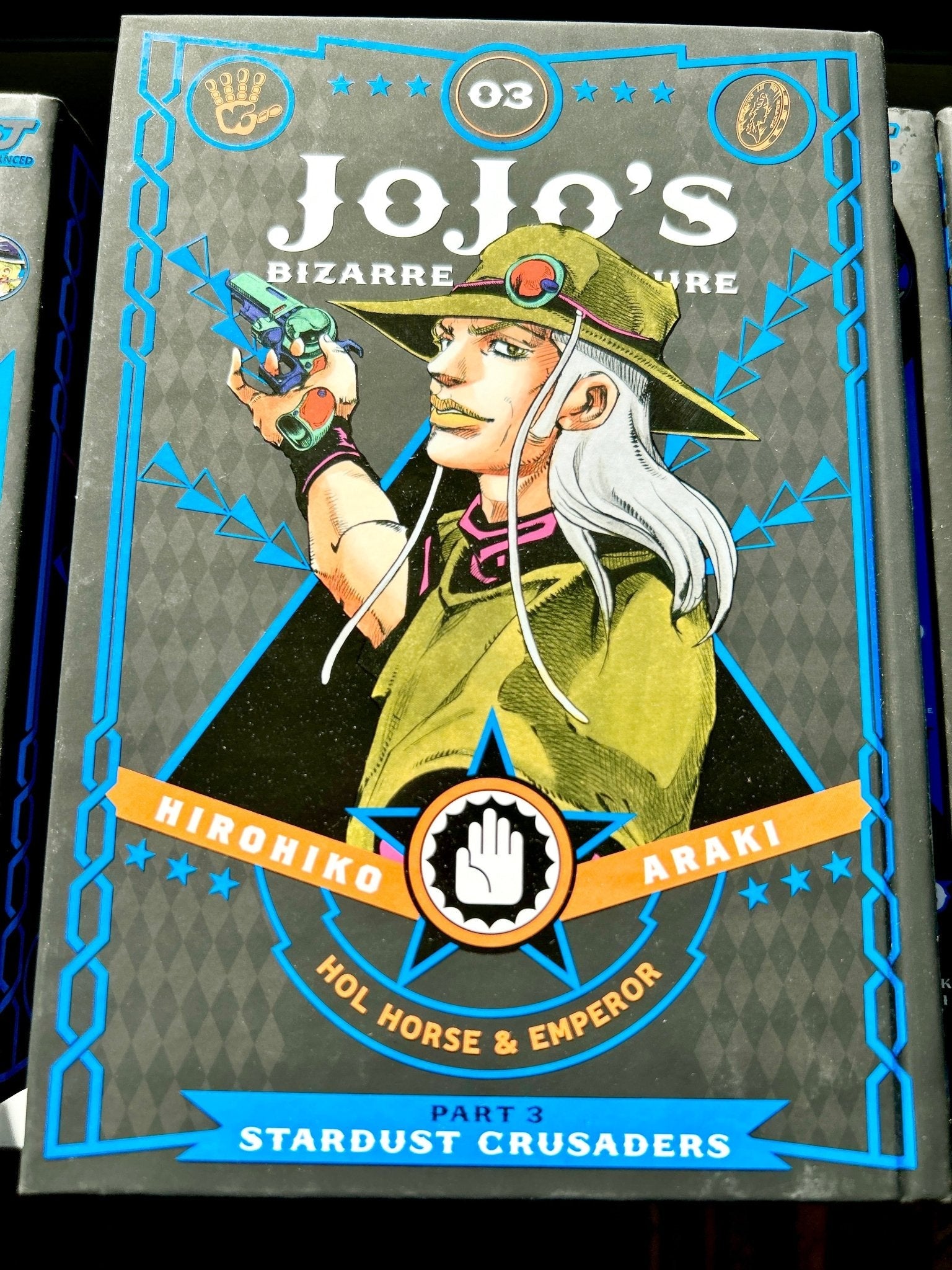Jojo's Bizarre Adventure Vol 3 Part 3 Stardust Crusaders Hardcover - Nick Nack's Full Frontal Attack