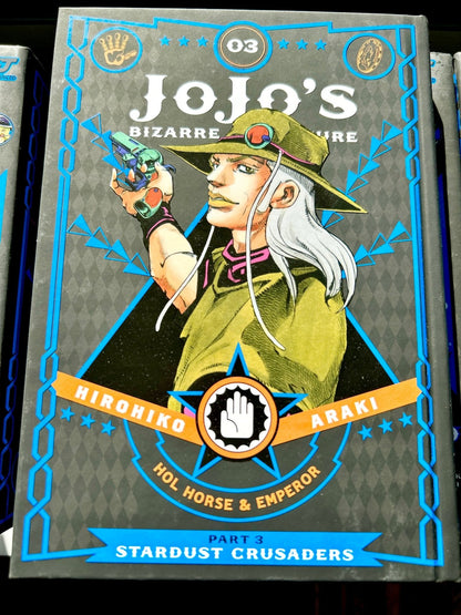 Jojo's Bizarre Adventure Vol 3 Part 3 Stardust Crusaders Hardcover - Nick Nack's Full Frontal Attack