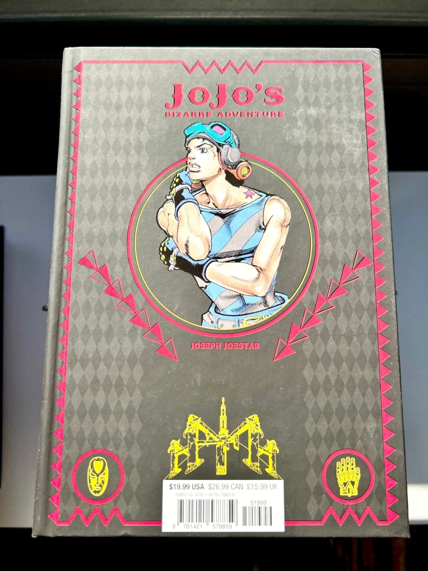 Jojo's Bizarre Adventure Vol 4 Part 2 Battle Tendency Hardcover - Nick Nack's Full Frontal Attack