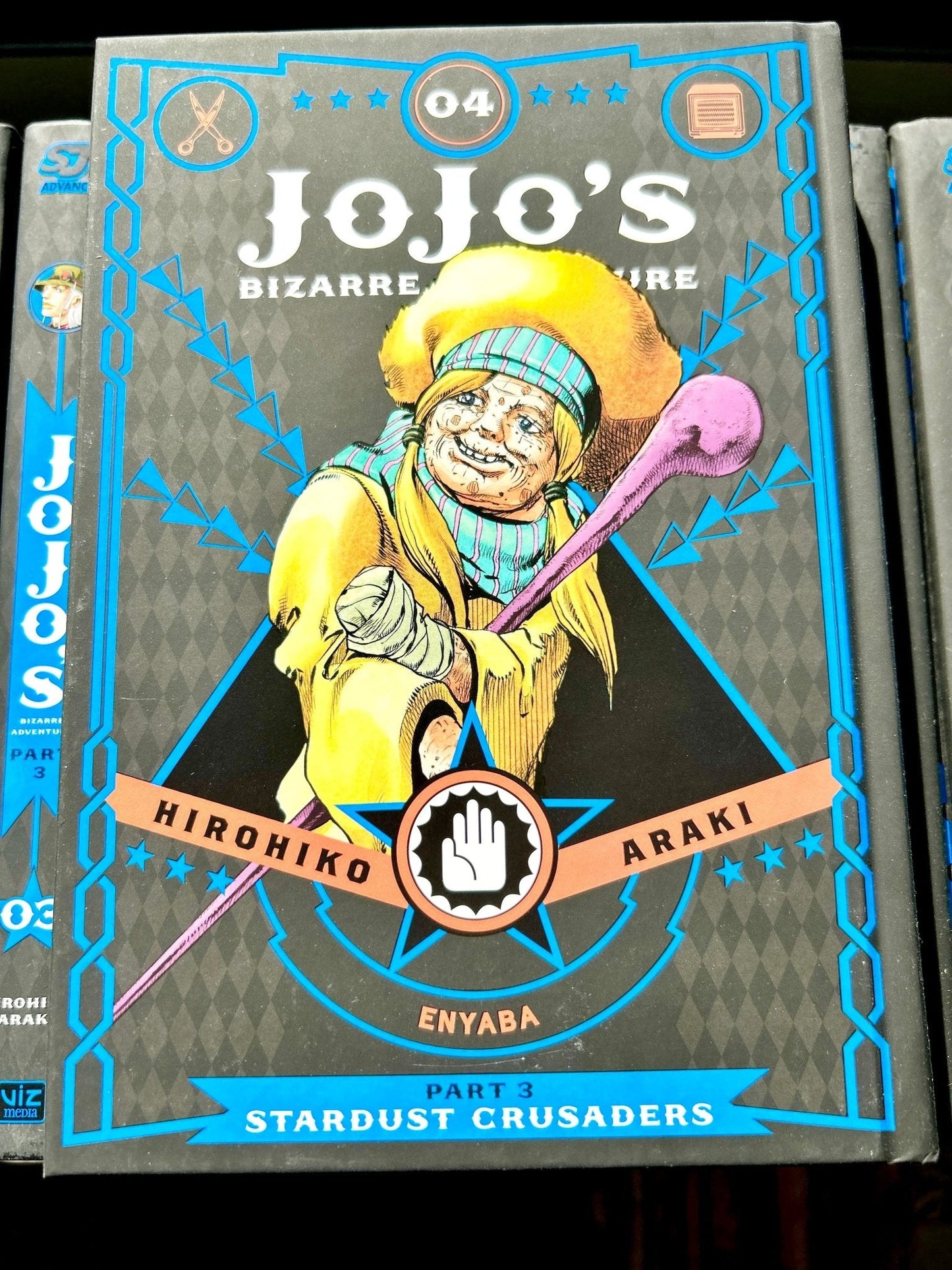 Jojo's Bizarre Adventure Vol 4 Part 3 Stardust Crusaders Hardcover - Nick Nack's Full Frontal Attack