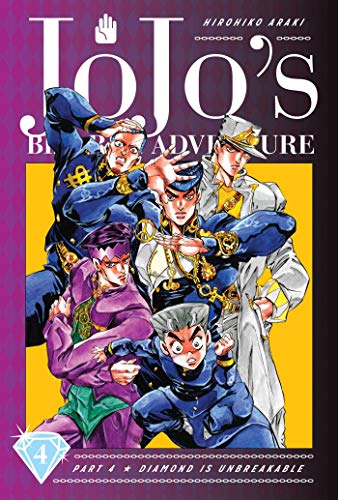 Jojo's Bizarre Adventure Vol 4 Part 4 Diamond is Unbreakable Hardcover - Nick Nack's Full Frontal Attack