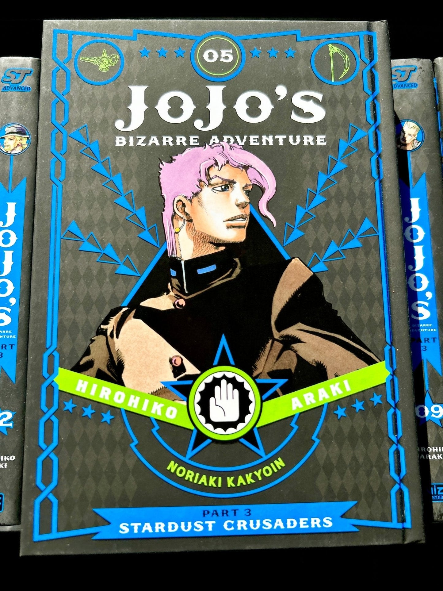 Jojo's Bizarre Adventure Vol 5 Part 3 Stardust Crusaders Hardcover - Nick Nack's Full Frontal Attack