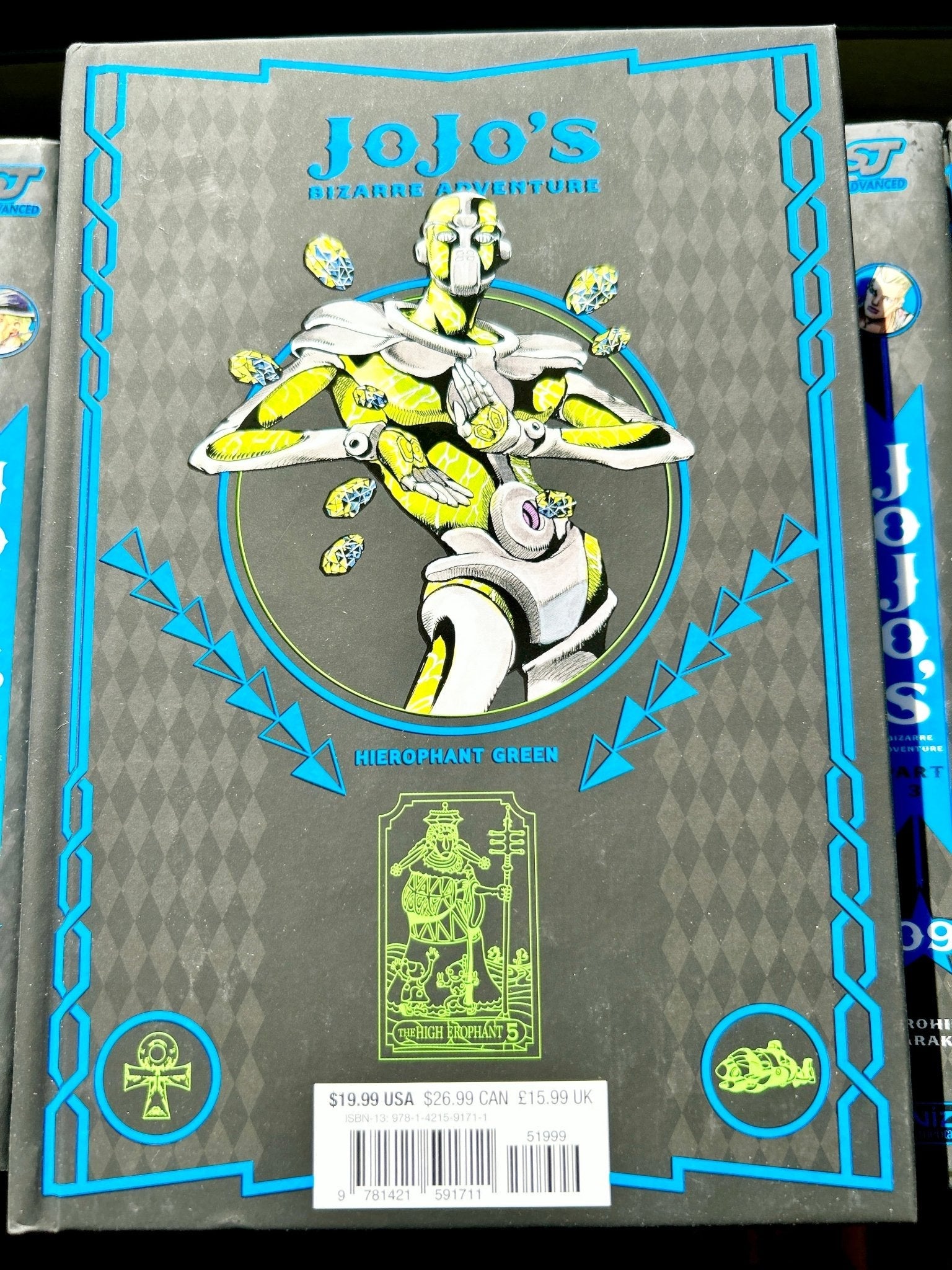 Jojo's Bizarre Adventure Vol 5 Part 3 Stardust Crusaders Hardcover - Nick Nack's Full Frontal Attack