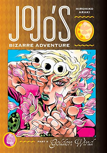 Jojo's Bizarre Adventure Vol 5 Part 5 Golden Wind Hardcover - Nick Nack's Full Frontal Attack