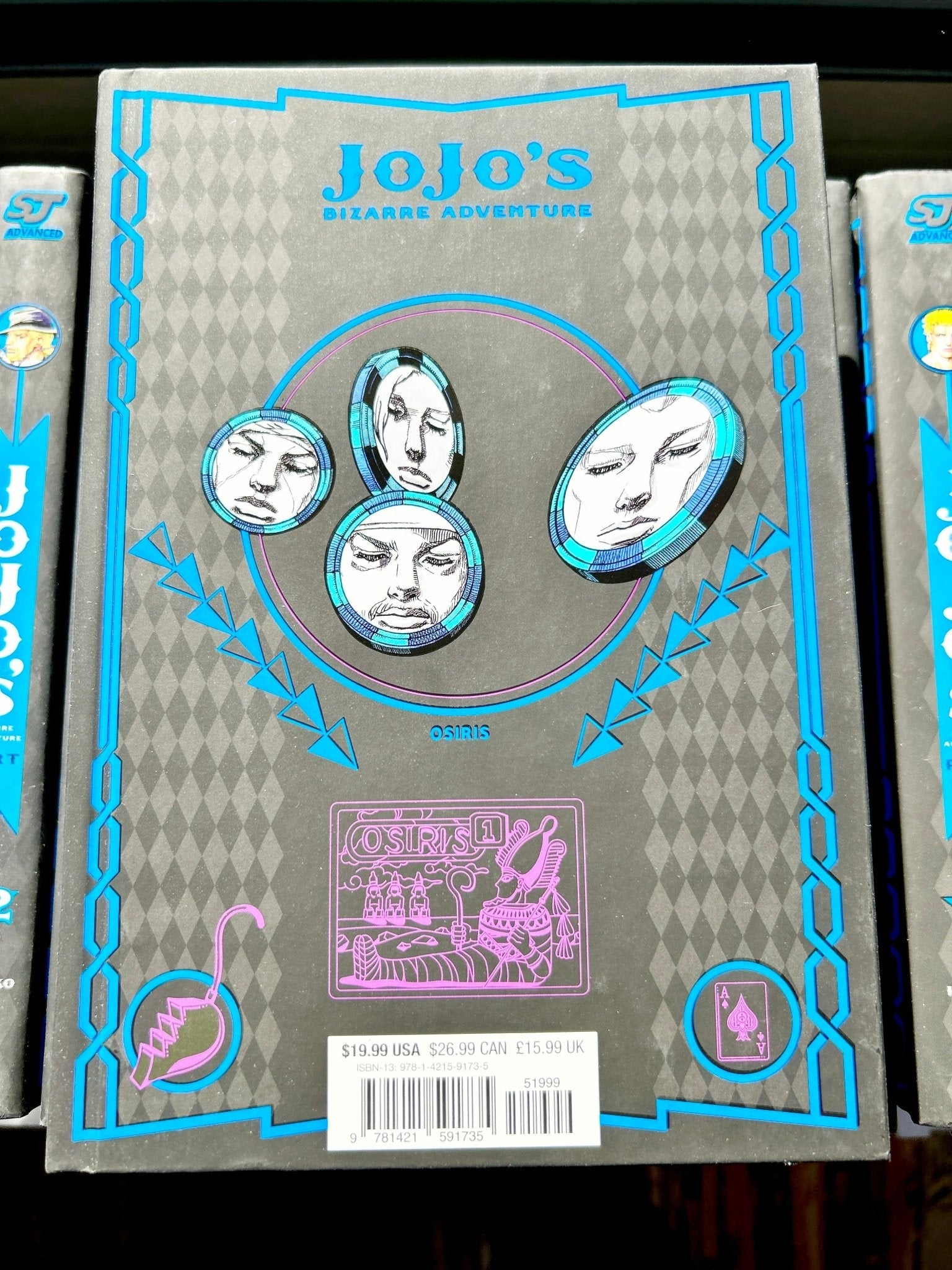 Jojo's Bizarre Adventure Vol 7 Part 3 Stardust Crusaders Hardcover - Nick Nack's Full Frontal Attack