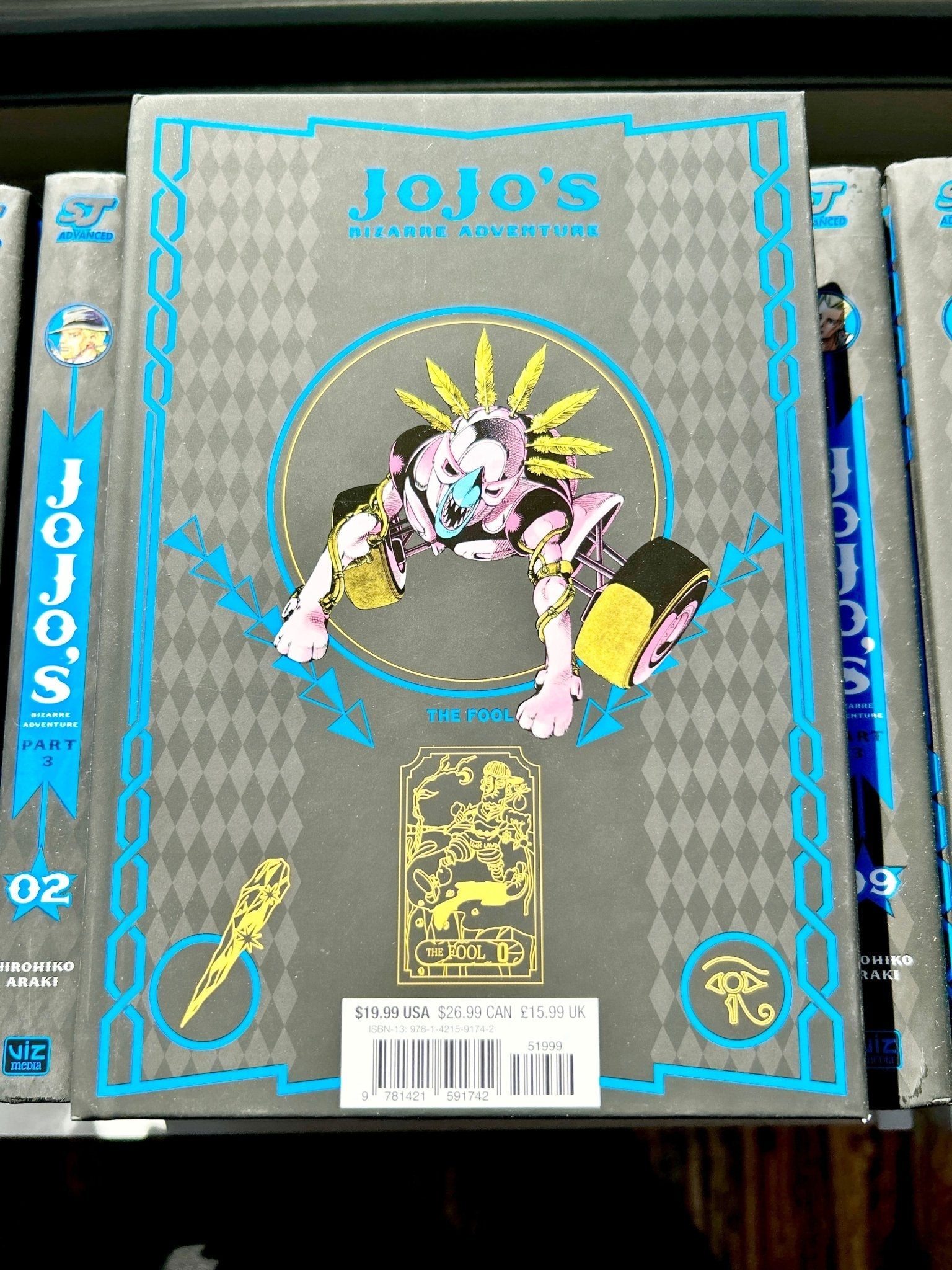Jojo's Bizarre Adventure Vol 8 Part 3 Stardust Crusaders Hardcover - Nick Nack's Full Frontal Attack