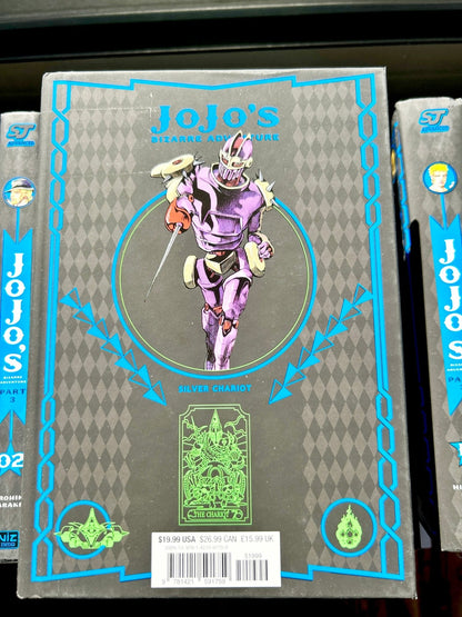 Jojo's Bizarre Adventure Vol 9 Part 3 Stardust Crusaders Hardcover - Nick Nack's Full Frontal Attack